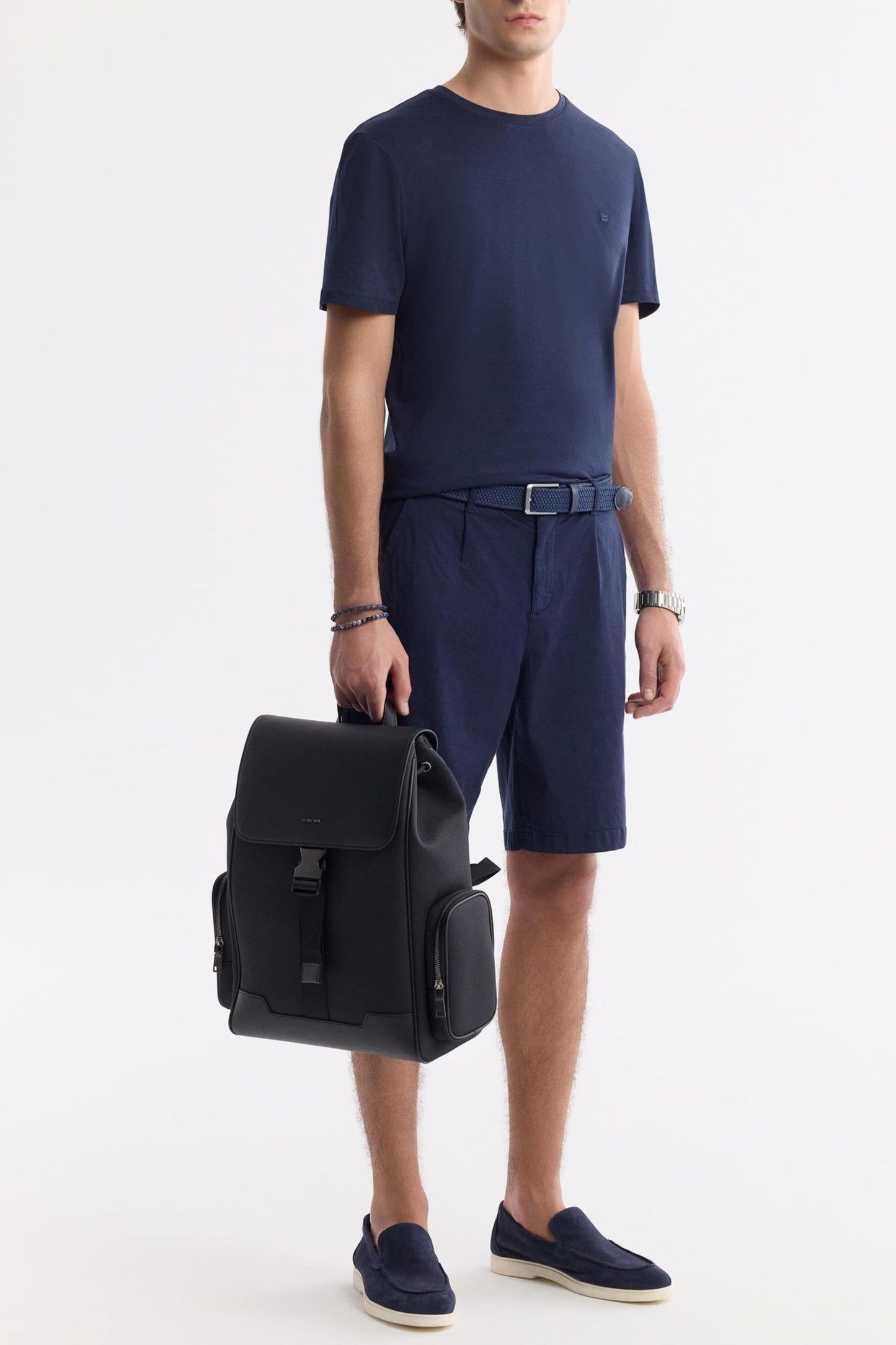 Navy Modal-Cotton Soft Touch T-Shirt