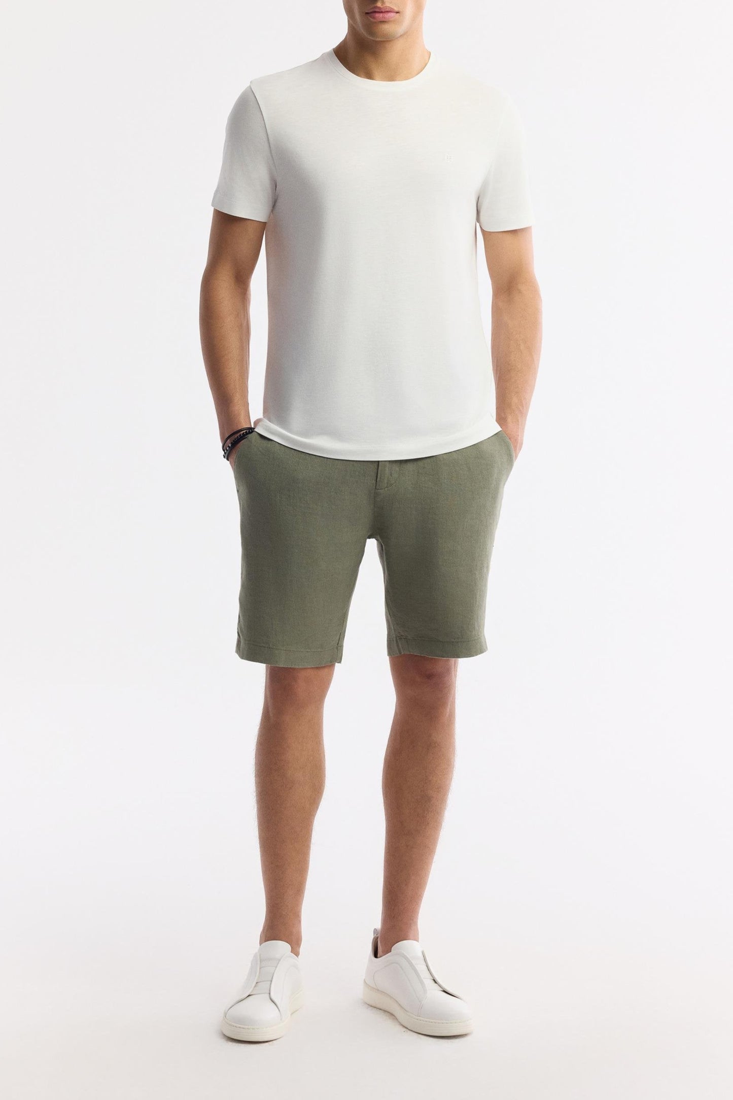White Modal-Cotton Soft Touch T-Shirt