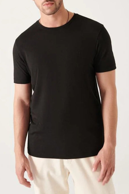 Black Modal-Cotton Soft Touch T-Shirt