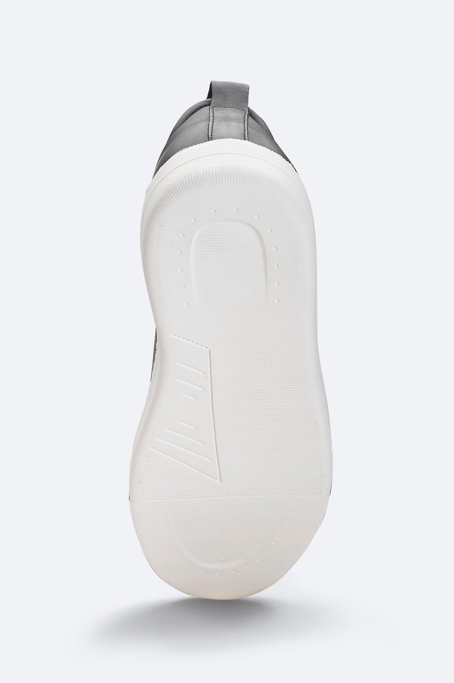 Black Leather Sneakers with Elastic Slip-On Design