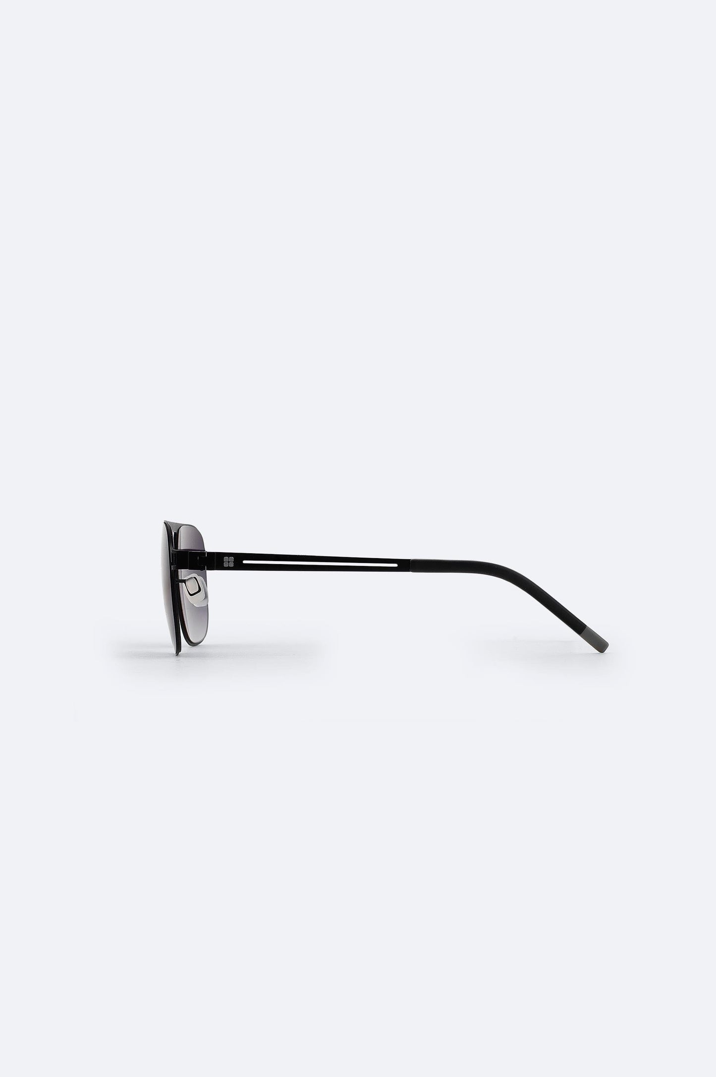 Men’s Black Rectangular Sunglasses – Handmade Frame