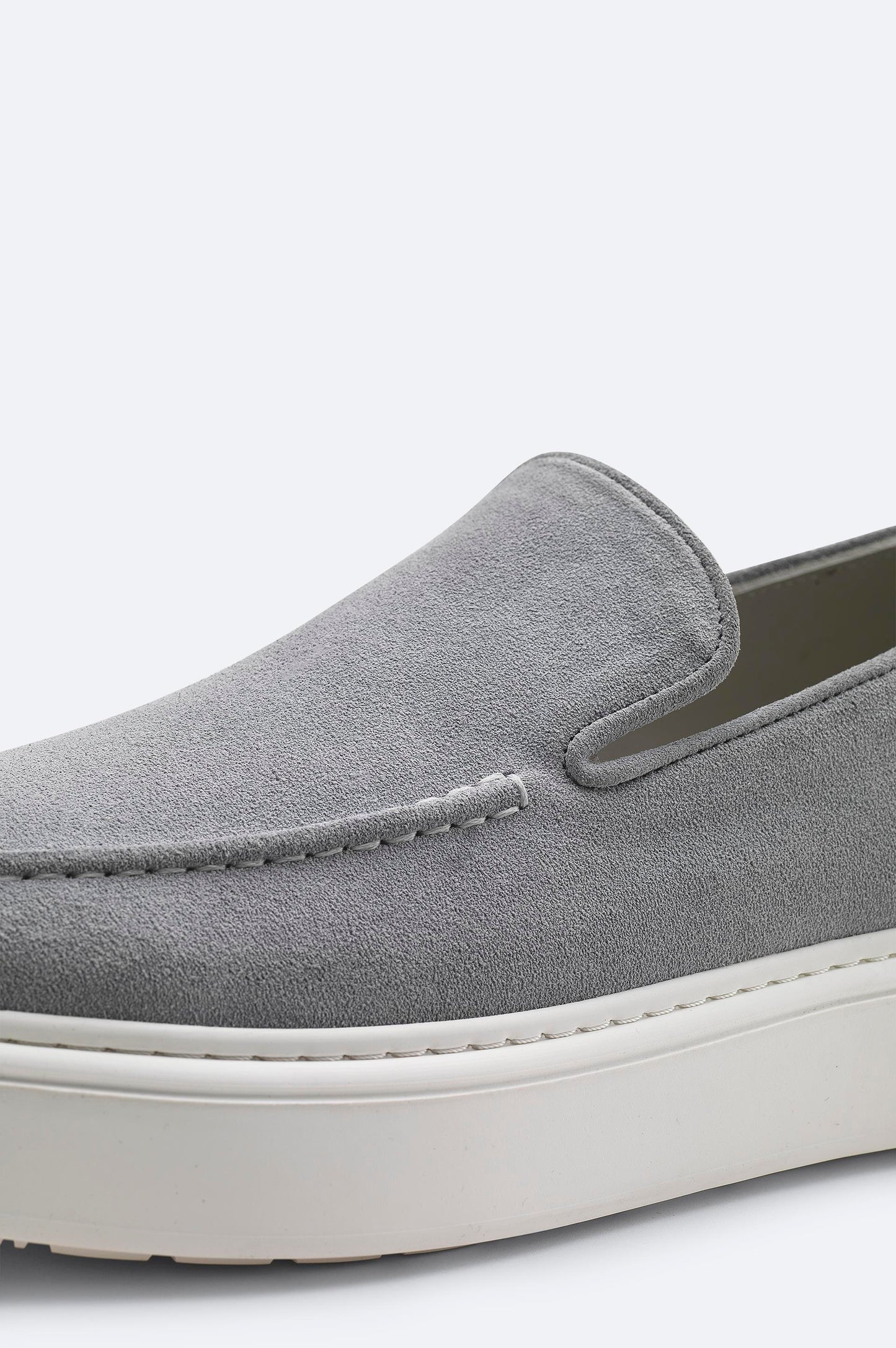 Gray Suede Loafers – Lightweight Comfort