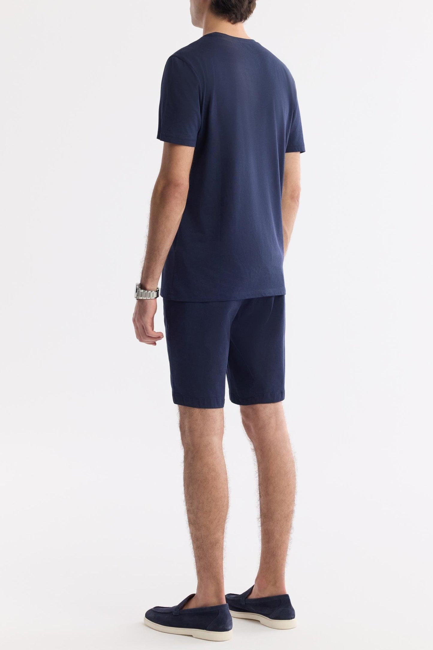 Navy Modal-Cotton Soft Touch T-Shirt