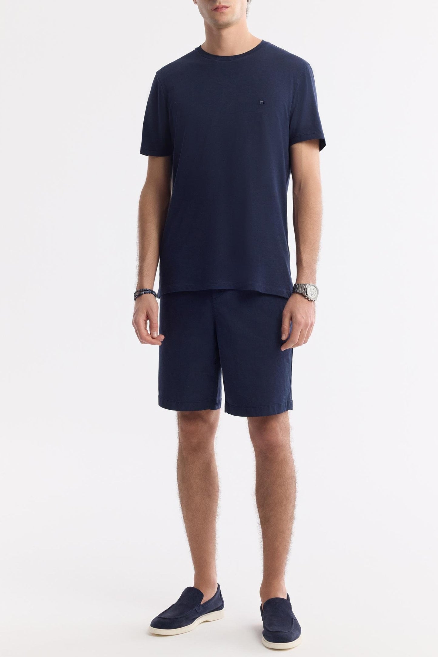 Navy Modal-Cotton Soft Touch T-Shirt